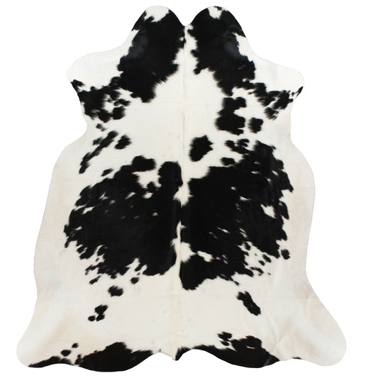 Cowskin Rugs – Black & White Lifestyle Image