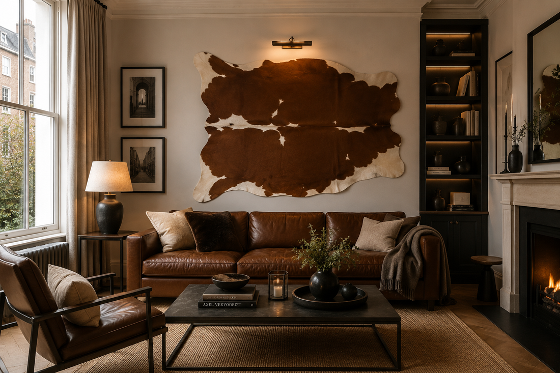 How to Hang a Cowhide on a Wall