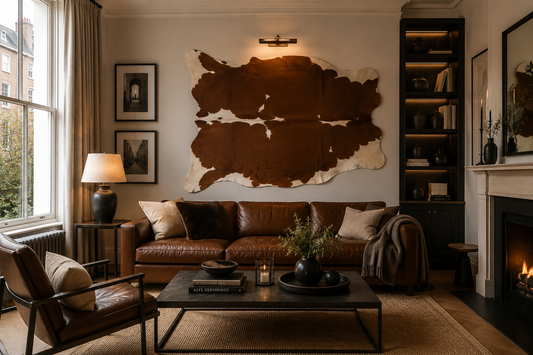 How to Hang a Cowhide on a Wall