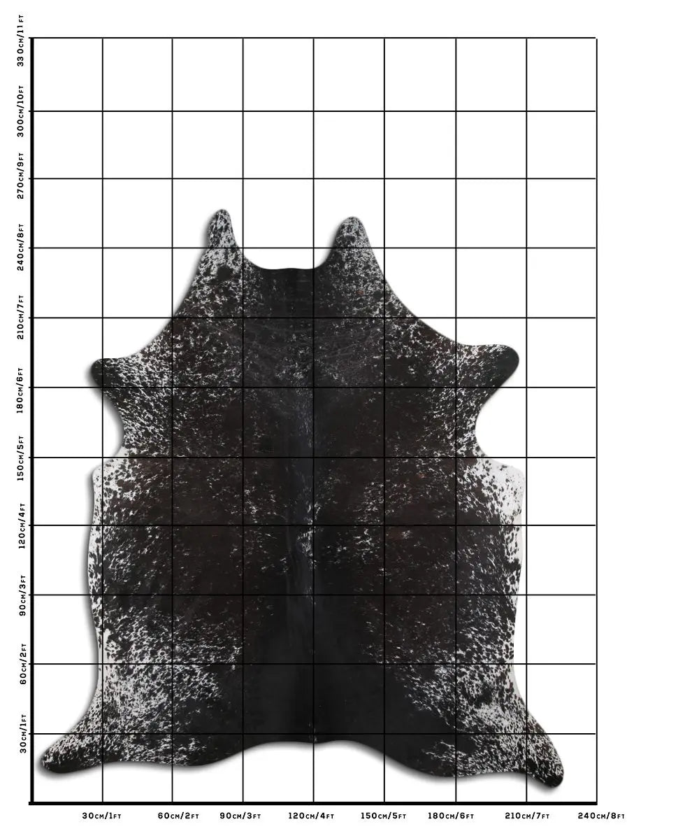 Cowhide Rug Speckled C00563