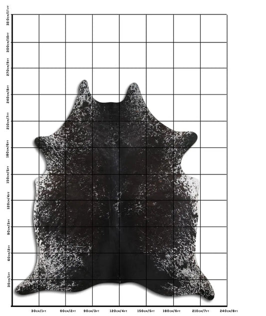 Cowhide Rug Speckled C00563