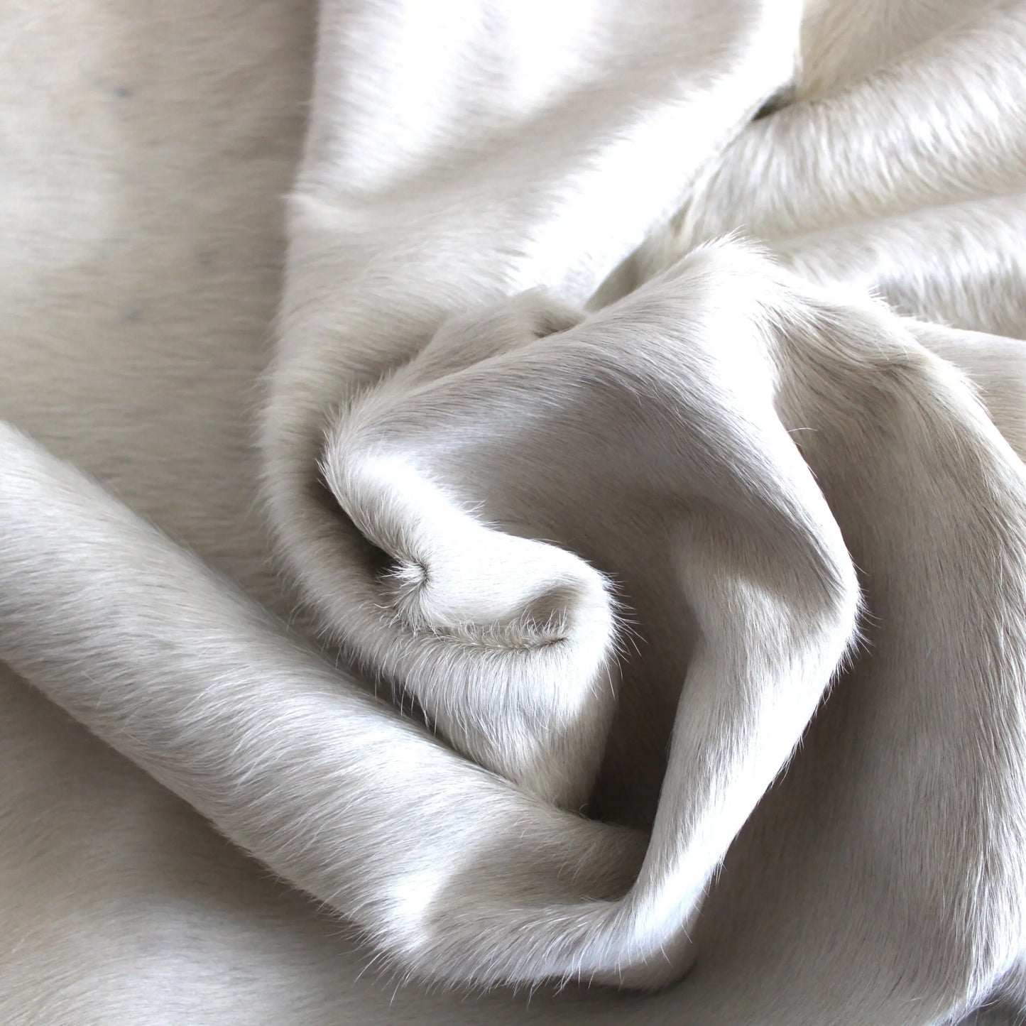 Cowhide Rug Natural White C01111