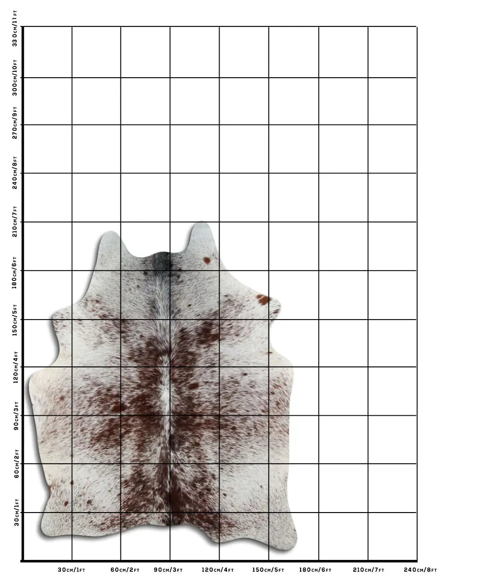 Cowhide Rug Speckled C01104