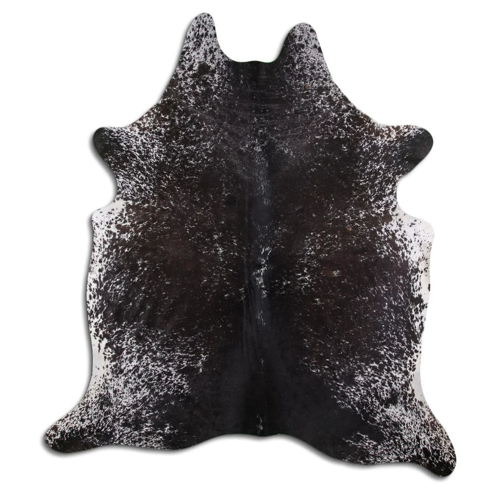 Cowskin Rugs – Black & White Detail Shot 5