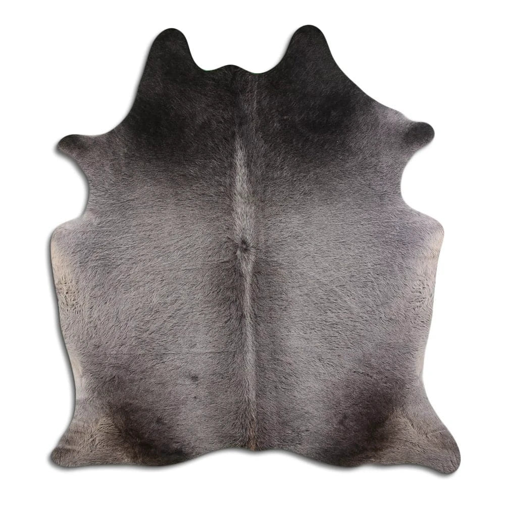 Cowskin Rugs – Grey Detail Shot 1