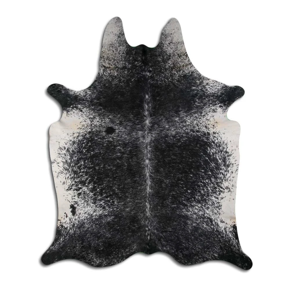 Cowskin Rugs – Black & White Detail Shot 6