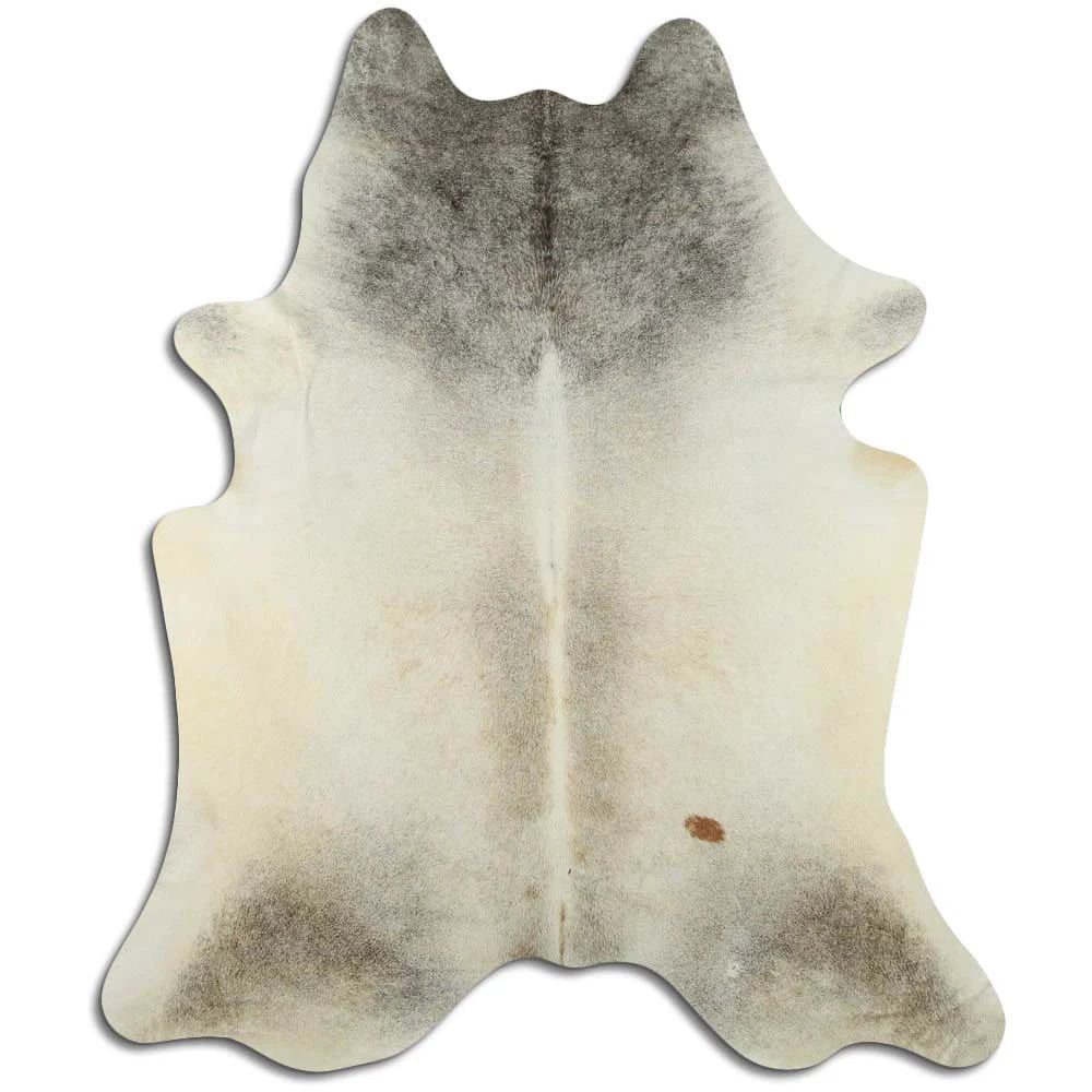 Cowskin Rugs – White & Cream Detail Shot 1