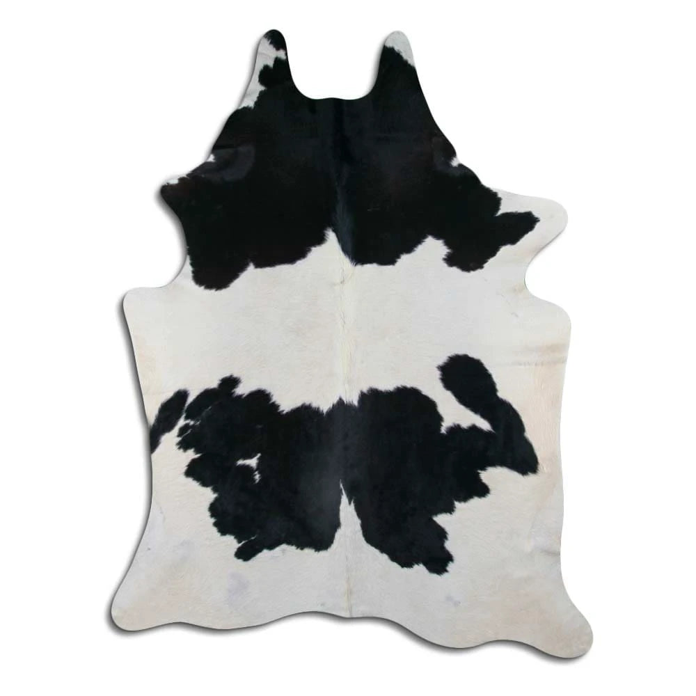 Cowskin Rugs – Black & White Detail Shot 11