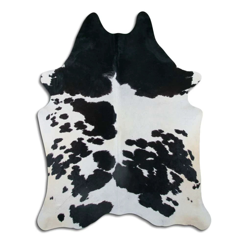 Cowskin Rugs – Black & White Detail Shot 12