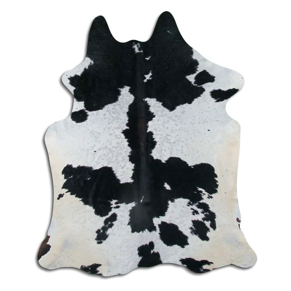 Cowskin Rugs – Black & White Detail Shot 13