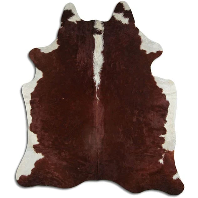 Cowskin Rugs – Brown & White Detail Shot 16