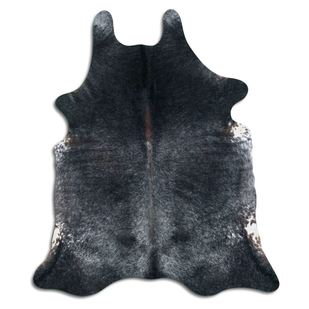 Cowskin Rug Grey Speckled – 216 × 189cm – C01081 product image