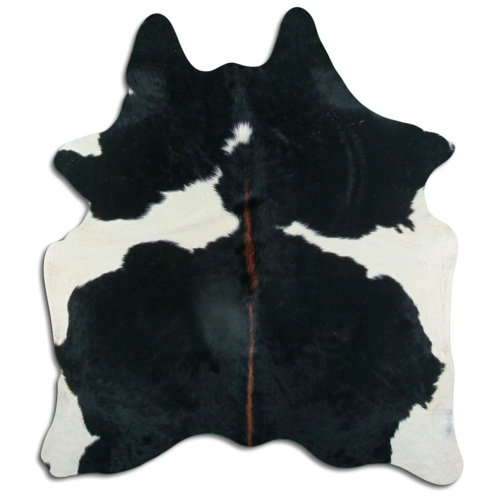 Cowskin Rugs – Black & White Detail Shot 18