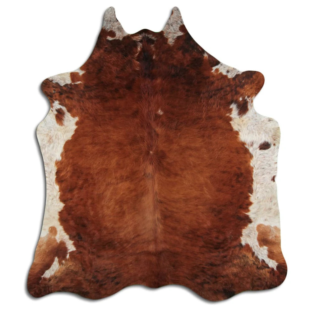 Cowskin Rugs – Brown & White Detail Shot 24
