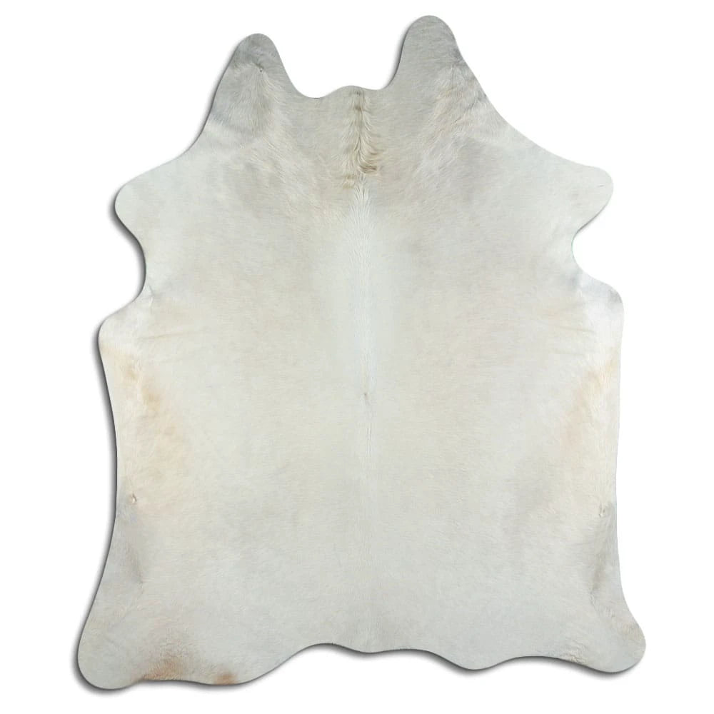 Cowskin Rugs – White & Cream Detail Shot 11