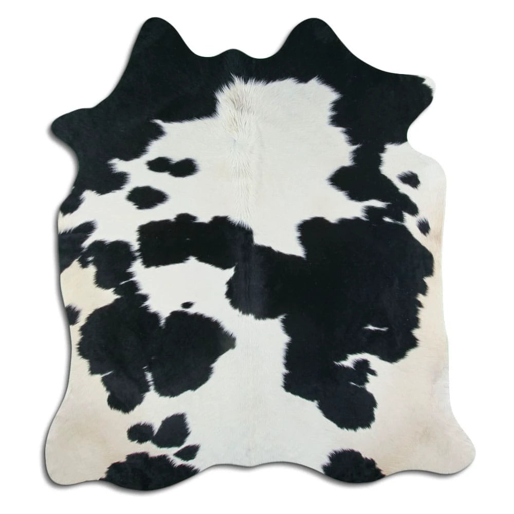 Cowskin Rugs – Black & White Detail Shot 20