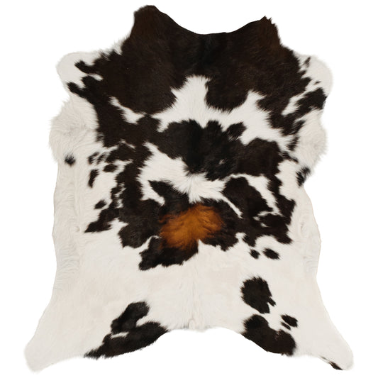 Calf Skin Rug Brown, Black, Copper & White CF129 product image