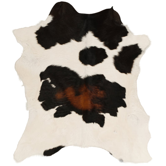 Brown, Black, Copper & White Calf Skin Rug CF131 product image