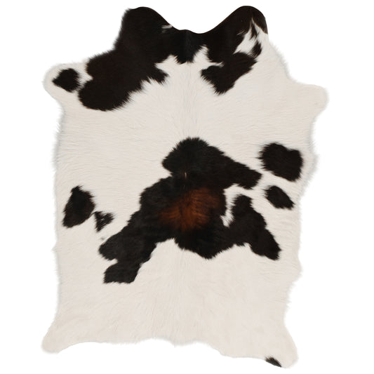 Brown & White Calf Skin Rug CF141 product image