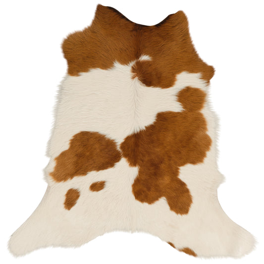 Brown & White Calf Skin Rug CF155 product image