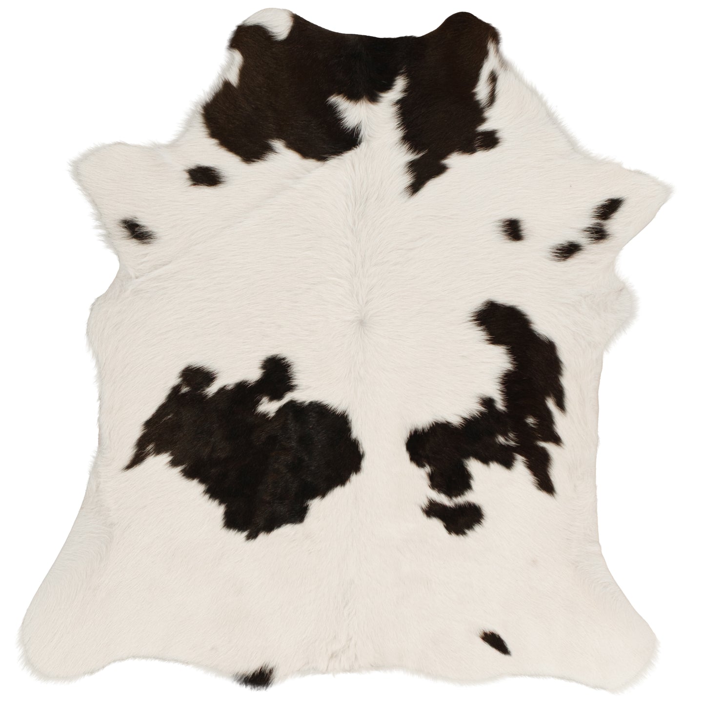 Natural Brown & White Calf Skin Rug CF161 product image