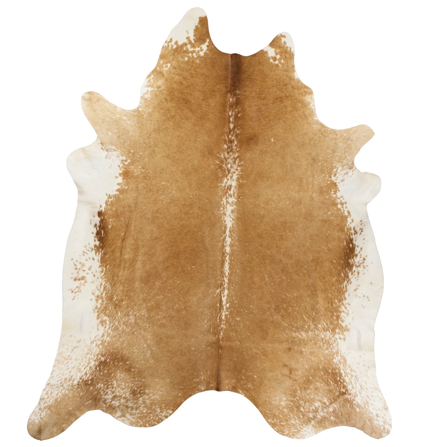 Cowskin Rugs – Brown & White Detail Shot 1