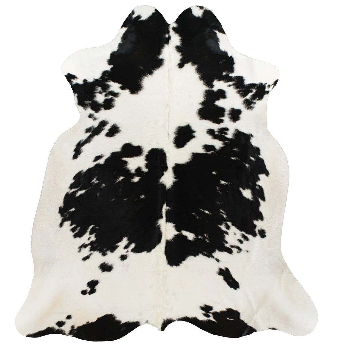 Cowskin Rugs – Black & White Lifestyle Image