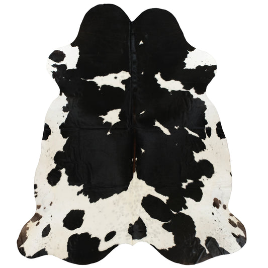 Cowskin Rug Black & White Patches – 263 × 227cm – CS10048 product image