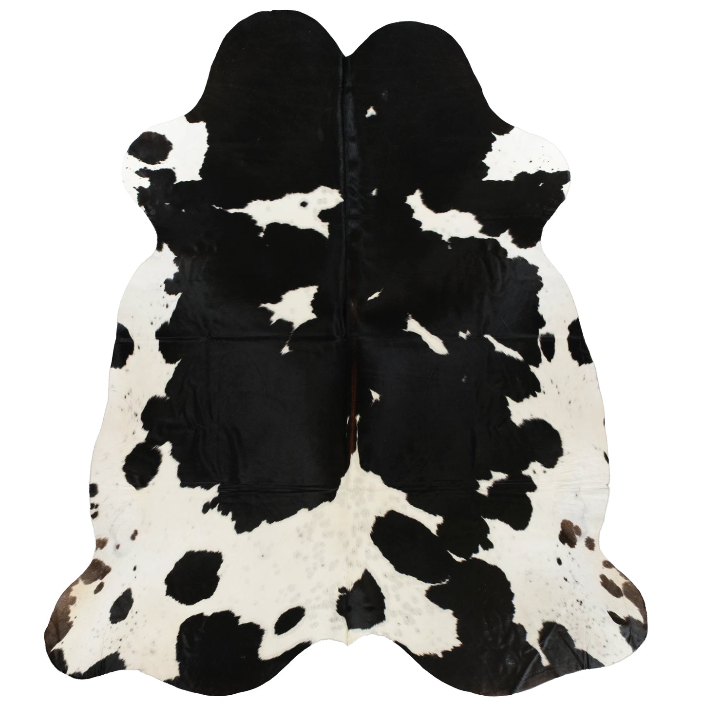 Cowskin Rugs – Black & White Detail Shot 4