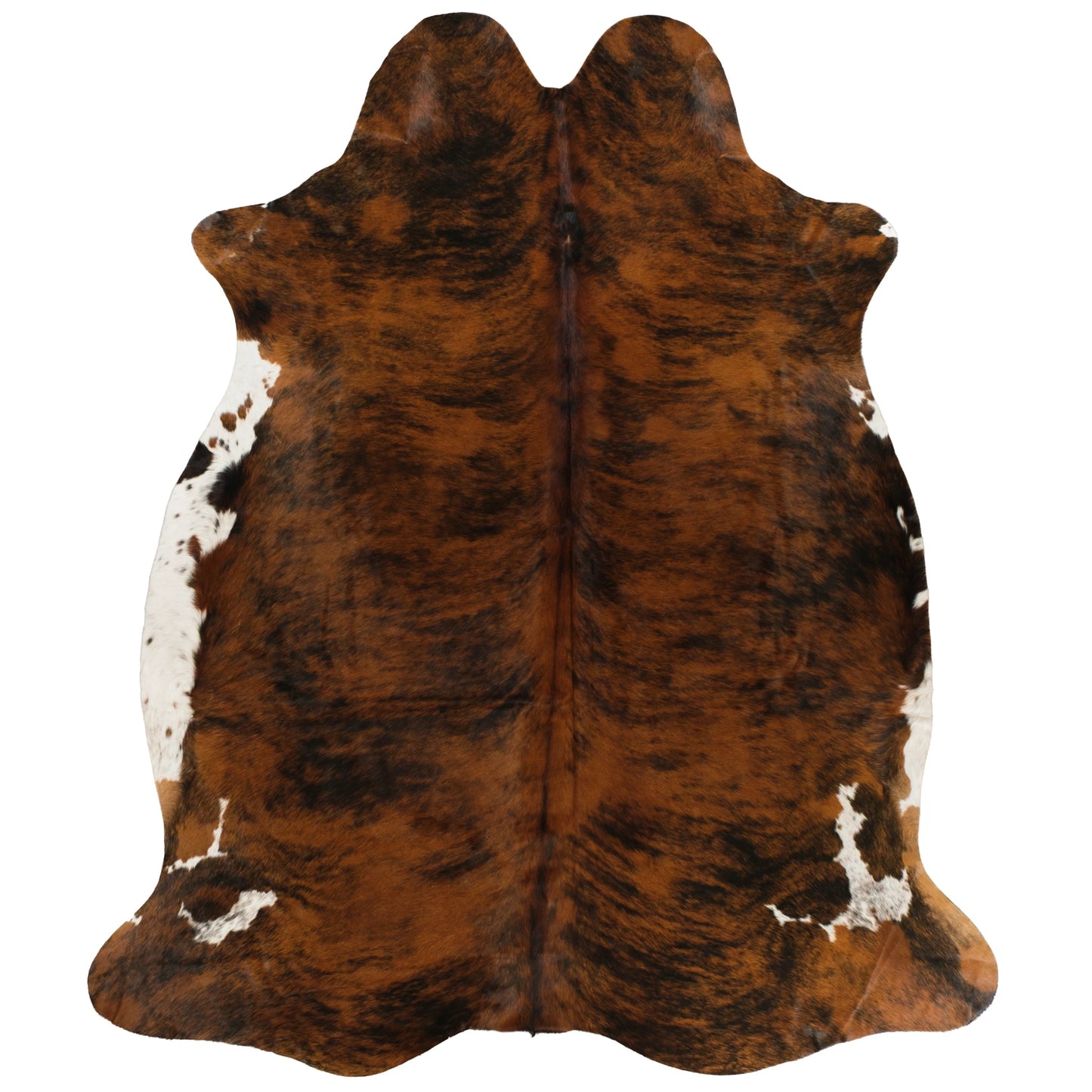 Cowskin Rugs – Tricolour Detail Shot 3