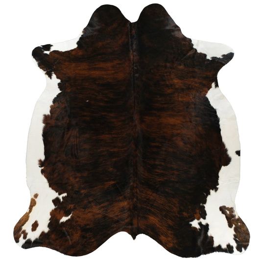 Cowskin Rug Tricolour Brindled – 238 × 214cm – CS10052 product image