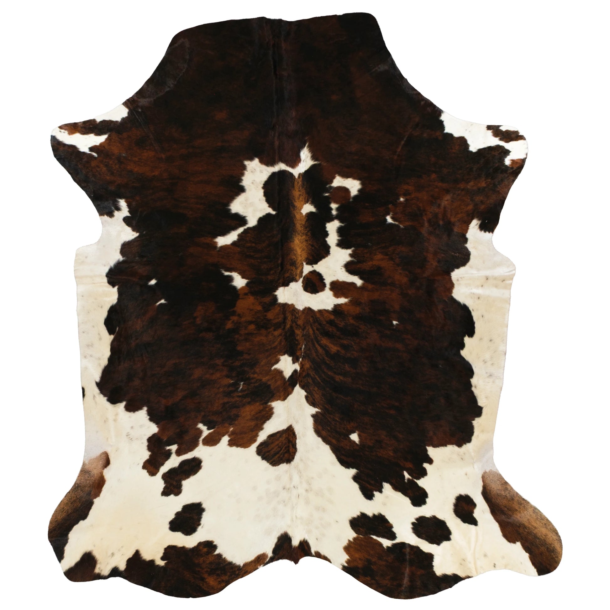 Cowskin Rug Tricolour Patches – 226 × 194cm – CS10053 product image