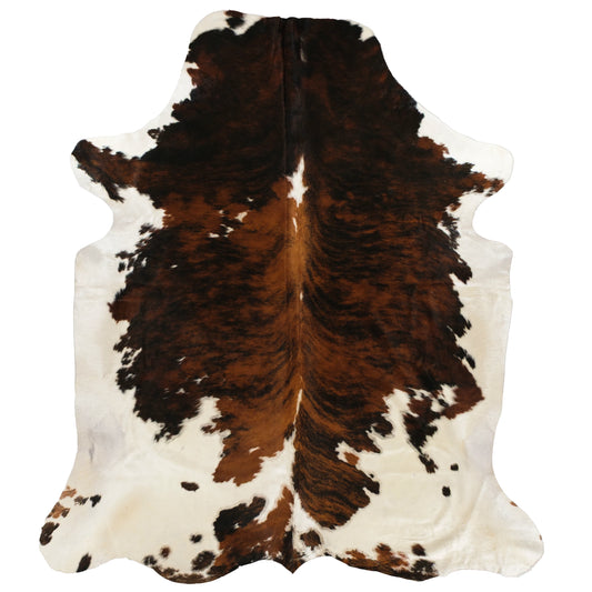 Cowskin Rug Tricolour Brindled – 235 × 203cm – CS10054 product image