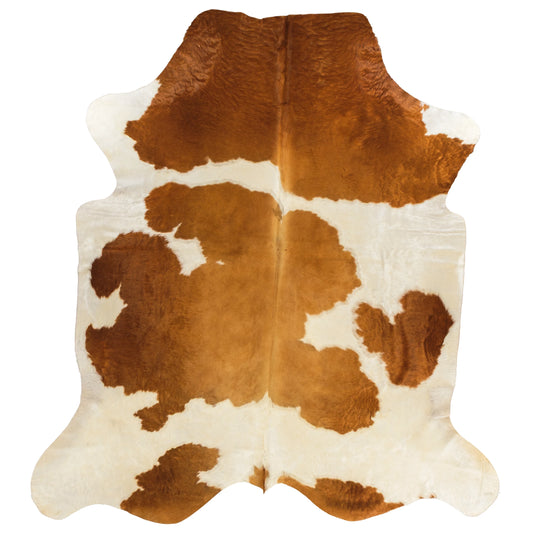 Cowskin Rug Brown & White Patches – 237 × 212cm – CS10056 product image