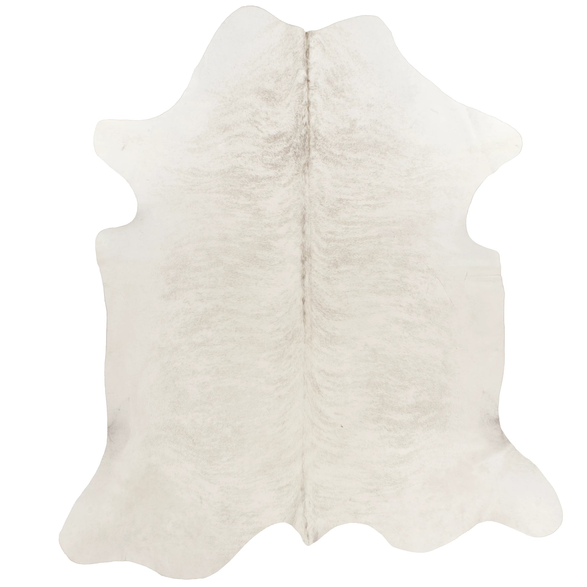 Cowskin Rug White & Cream Plain – 207 × 191cm – CS10063 product image